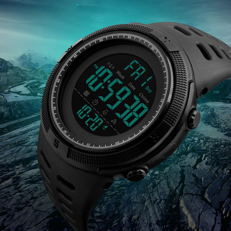Годинник Skmei 1251 All Black, фото №3