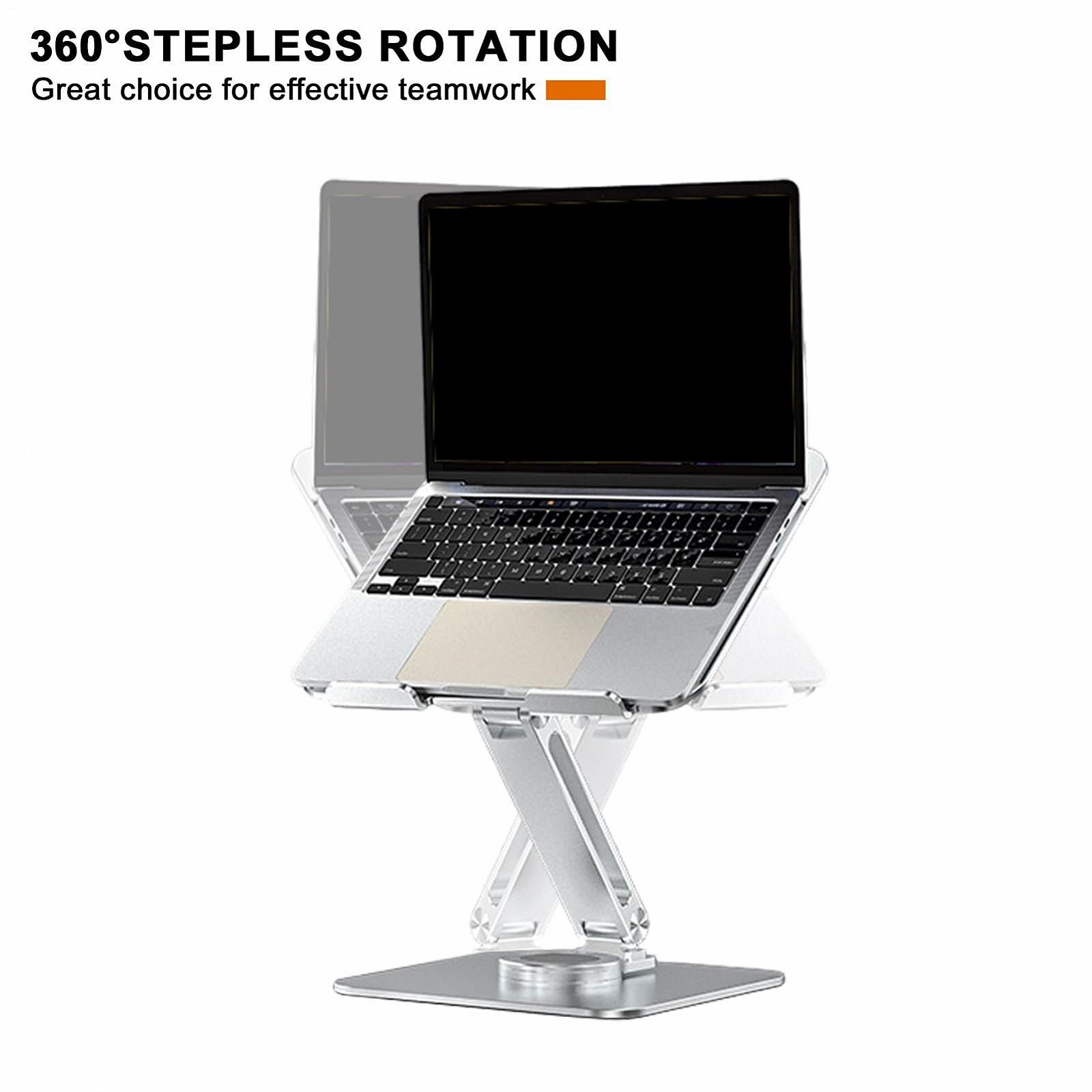 Вертикальна Підставка для Ноутбука Алюмінієва, Компактна з Термо-Основою, Air, Pro та Планшетів, фото №6