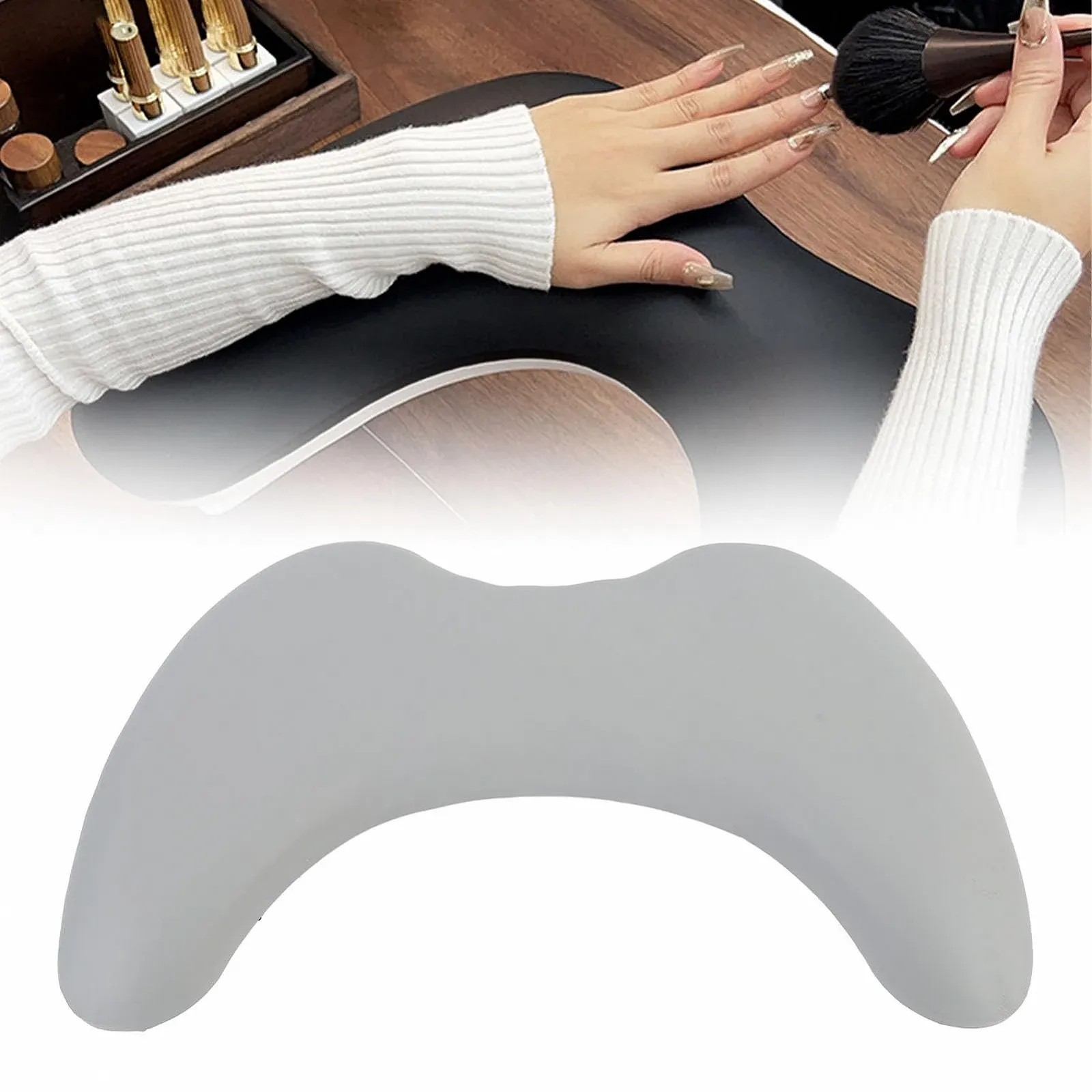 Підставка для рук для манікюру U-подібна знімна, фото №2