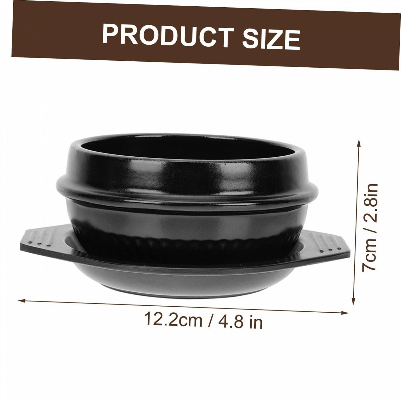 Керамический горшок NOLITOY с подносом и ложкой для супа и тушения универсальный, фото №2