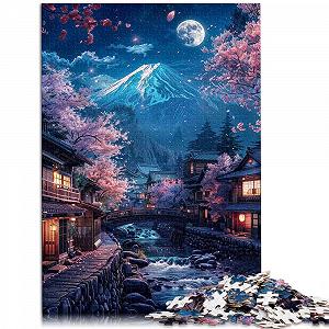 Пазл Japanese Mountain Fuji 2000 деталей картонный 70 x 100 см - Фото 1