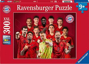 Детский пазл Ravensburger FC Bayern Munich Season 2024/25 300 деталей XXL - Фото 1