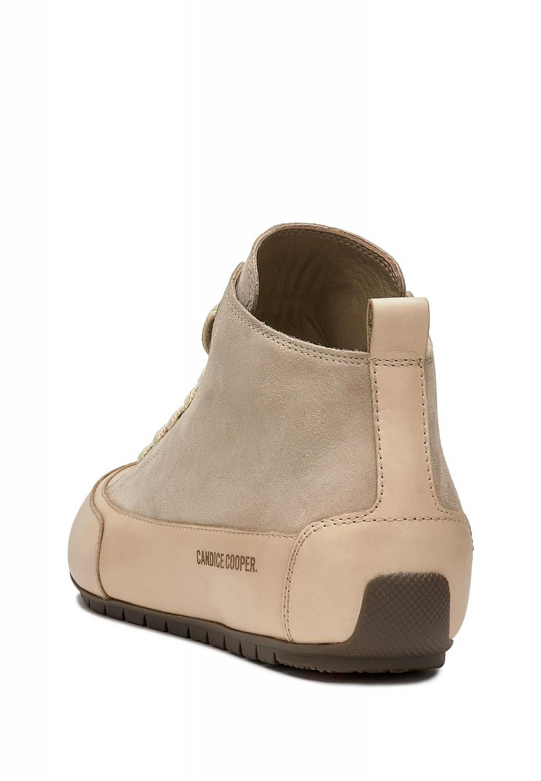 Кроссовки Candice Cooper Mid из кожи и замши, фото №5