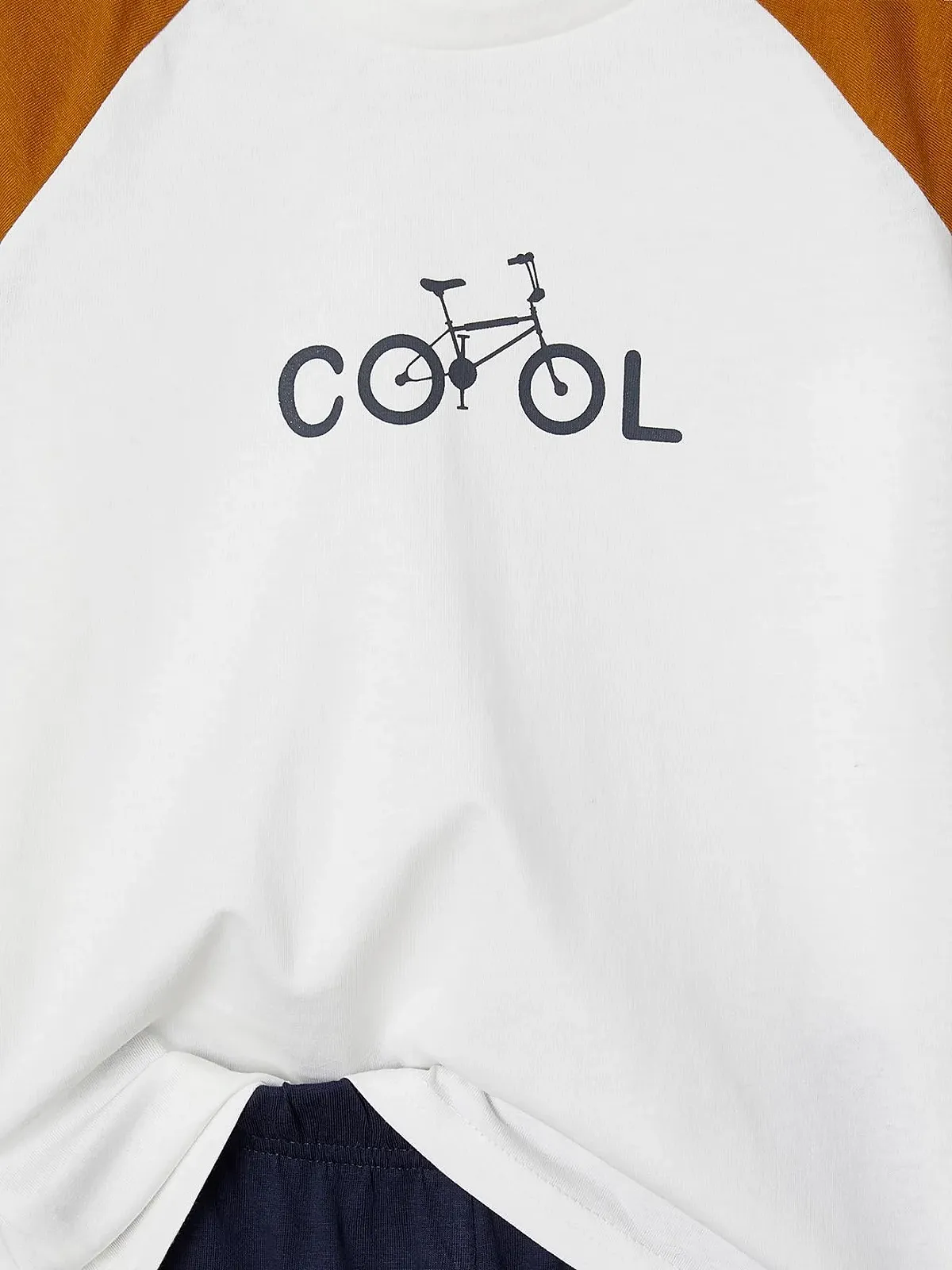 Комплект детской пижамы (2 шт.) VERTBAUDET с надписью, фото №5