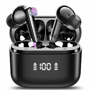 Наушники-переводчики AI Voice, 3-в-1 реального времени с поддержкой 164 языков, Bluetooth 5.3, таинственный черный 2025 - Фото 1