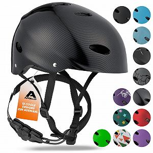 Шолом Apollo Skate, дитячий, регульований, для скейтборда, самоката та BMX, з регулювальним колесом, різних розмірів і кольорів - Фото 1