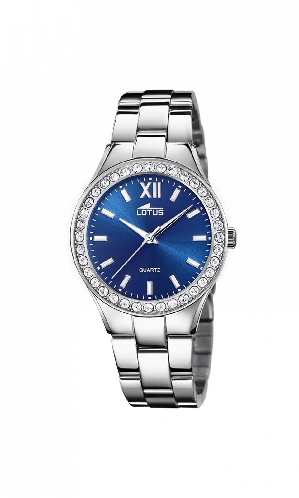 Часы женские Lotus Classic 18883/5 Аналоговые Кварцевые Серебристо-Синие, фото №1 Часы женские Lotus Classic 18883/5 Аналоговые Кварцевые Серебристо-Синие, фото №1