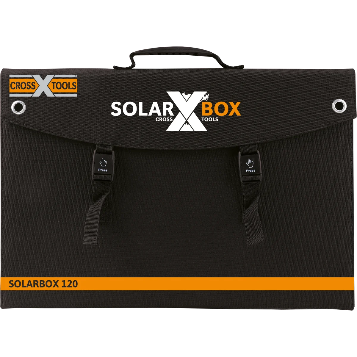 Панель сонячна монокристалічна Cross Tools SOLARBOX 120 120 Вт / DC / USB-C / USB 2.0, фото №2