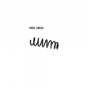 Пружина підвіски SKF VKDL 38015 для BMW, передня вісь - Фото 1