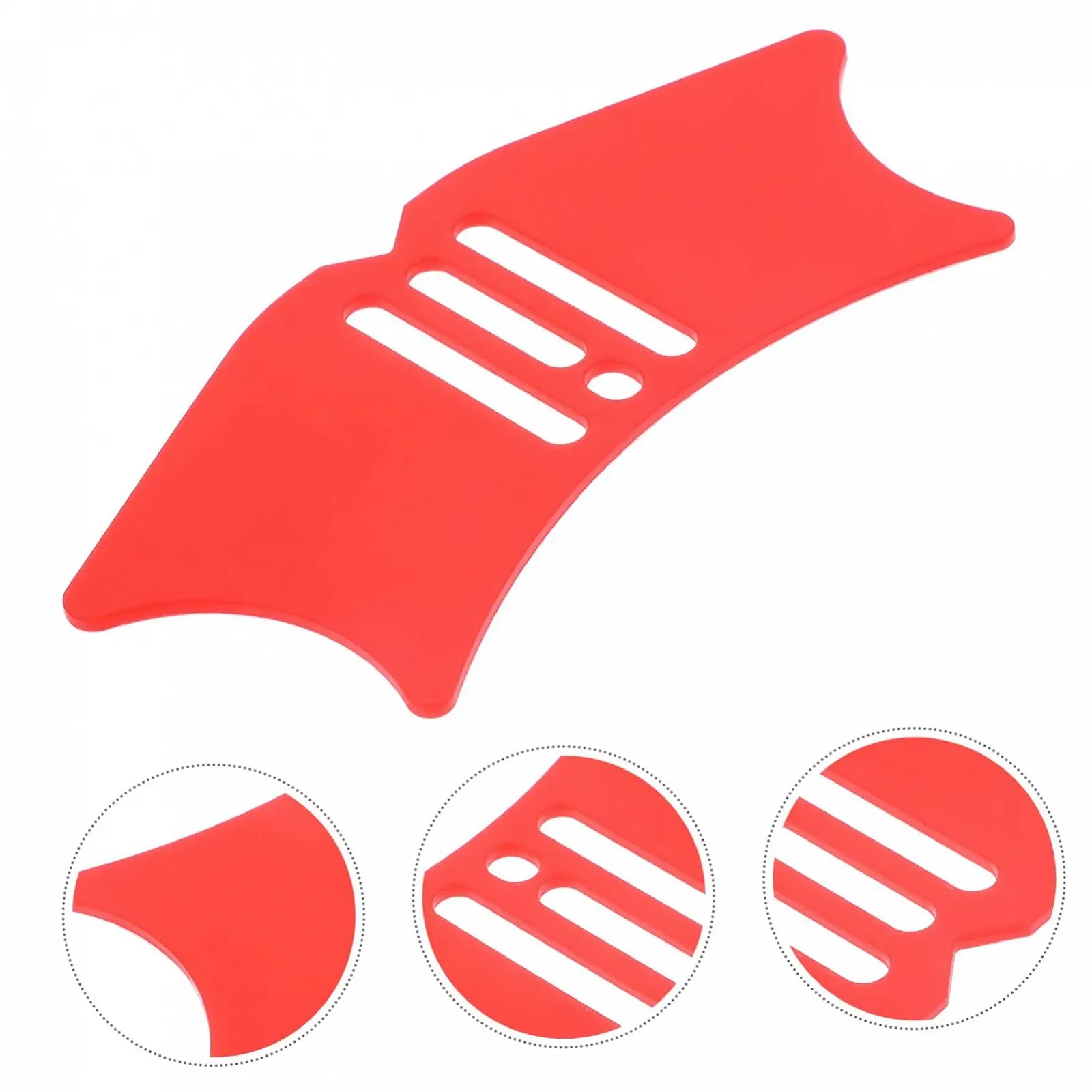 FRCOLOR Інструмент для макіяжу очей, аплікатор для макіяжу, трафарети для підводки очей із силікону, фото №5