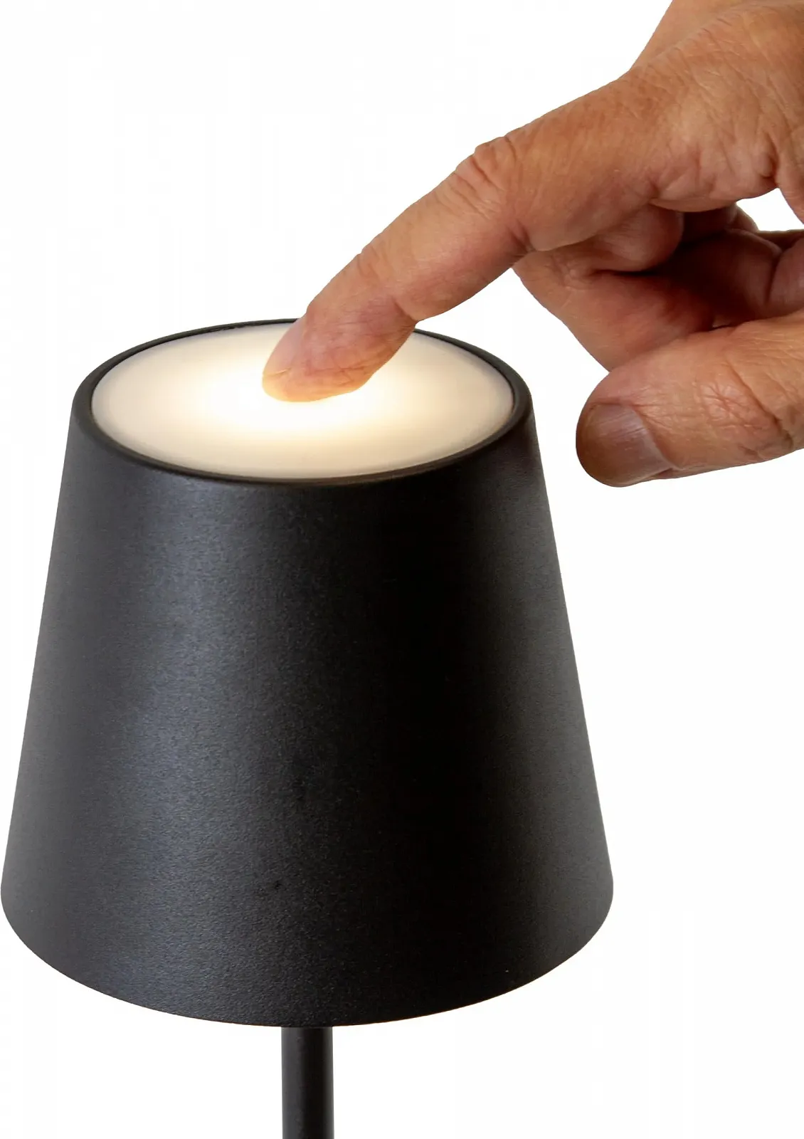 Настільна лампа MAJESTIC AGATA LED Wireless Rechargeable Long Life Touch Dimmer Indoor Outdoor IP54 H37cm Чорний, фото №3