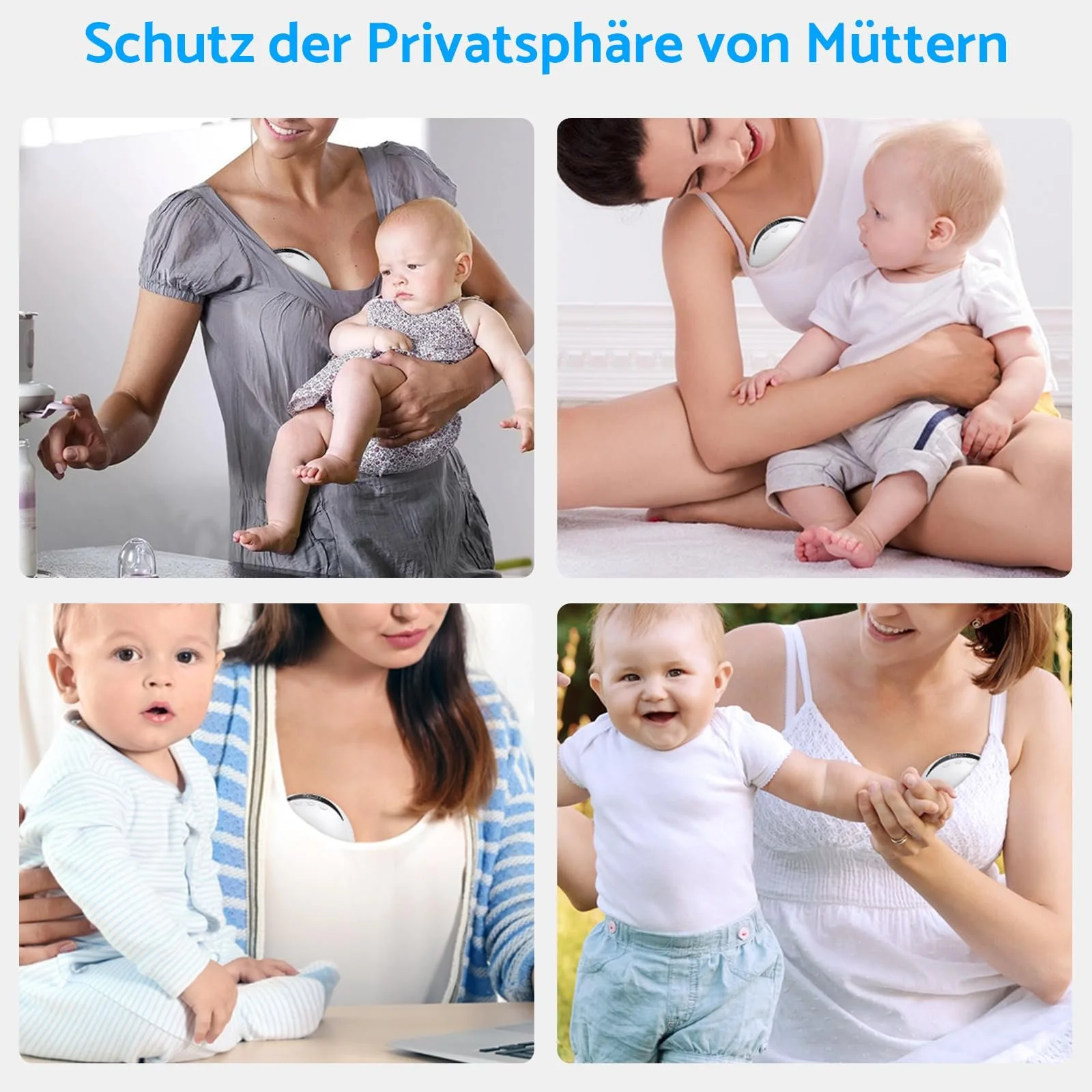 Молокоотсос eSynic Hands-Free, портативный, аккумуляторный, 210 мл, 4 режима, 12 уровней, LED дисплей, фланцы 24/21/19 мм, Ultra Quiet, для мам дома и в путешествии Белый, фото №6 Молокоотсос eSynic Hands-Free, портативный, аккумуляторный, 210 мл, 4 режима, 12 уровней, LED дисплей, фланцы 24/21/19 мм, Ultra Quiet, для мам дома и в путешествии Белый, фото №6