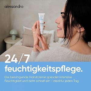 Крем для рук alessandro Hyaluron Hydro Intense - Интенсивный питательный крем для рук с гиалуроновой кислотой и алоэ вера - Быстро впитывается - Для нормальной и сухой кожи - Веганский - 50 мл цена на synthetic.ua - Фото 1 Крем для рук alessandro Hyaluron Hydro Intense - Интенсивный питательный крем для рук с гиалуроновой кислотой и алоэ вера - Быстро впитывается - Для нормальной и сухой кожи - Веганский - 50 мл synthetic.ua - Фото 1