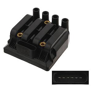 Катушка зажигания FEBI BILSTEIN 29319 для SEAT SKODA VW - Фото 1