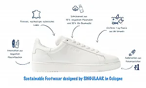 Кросівки SINGULAAR Starwalker Nachhaltige Premium Leather Unisex synthetic.ua - Фото 1