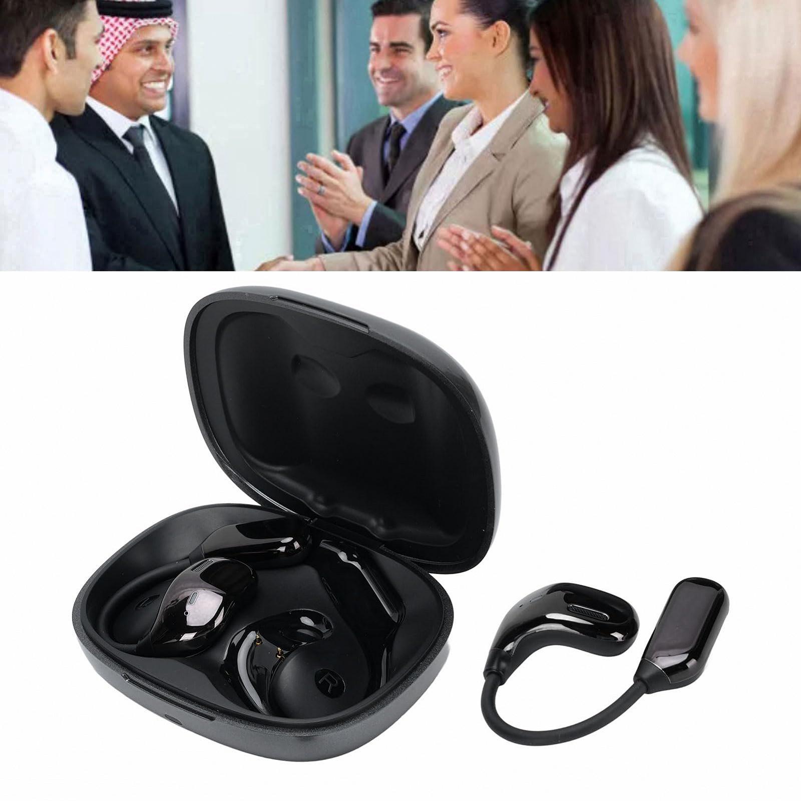 Устройство для перевода голоса Vikye AI, 150 языков, шумоподавление Bt, защита от дождя, беспроводной перевод в реальном времени, двустороннее общение для деловых встреч, фото №4