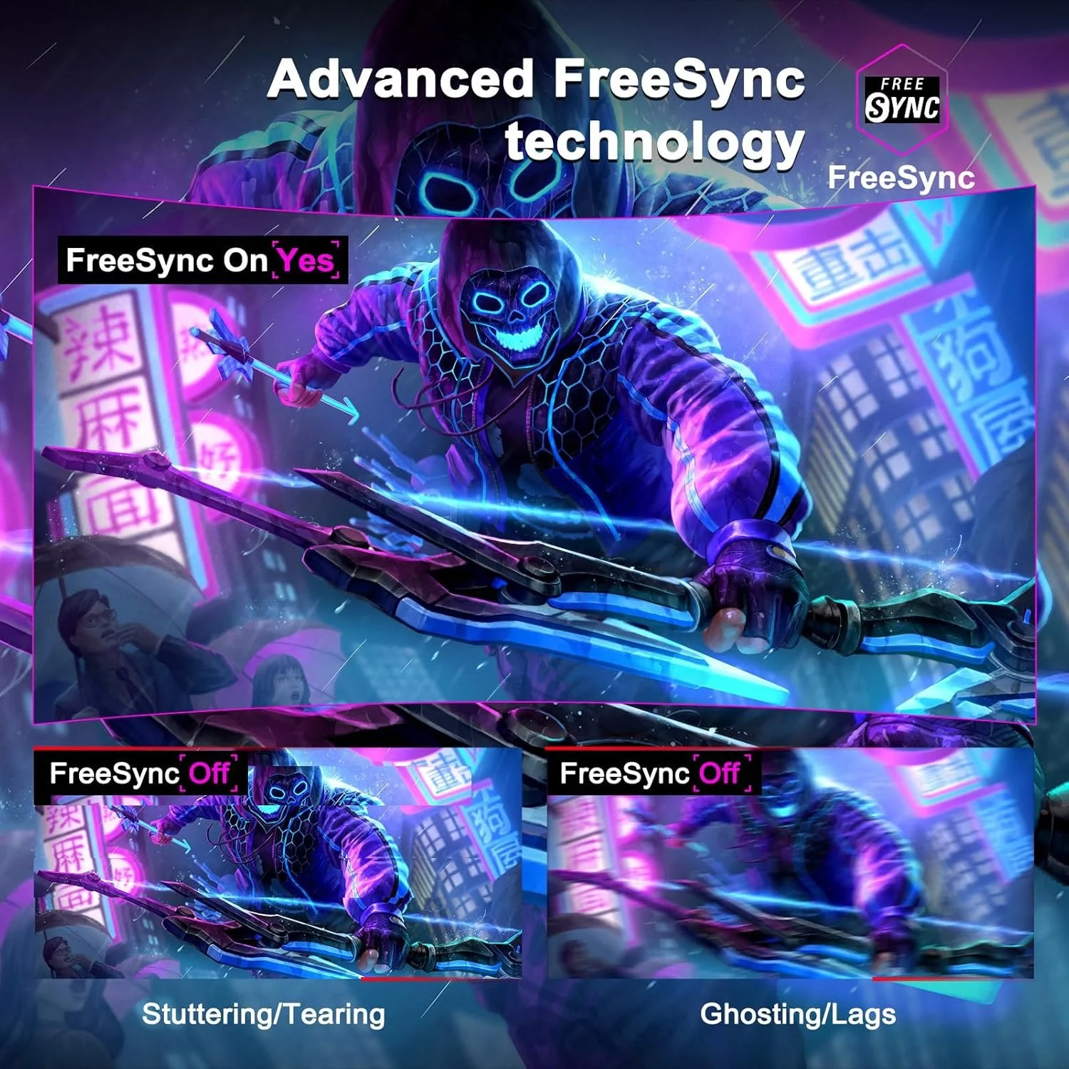 Монітор 24" Minifire MFG24C1 Full HD VA 180 Гц, фото №6