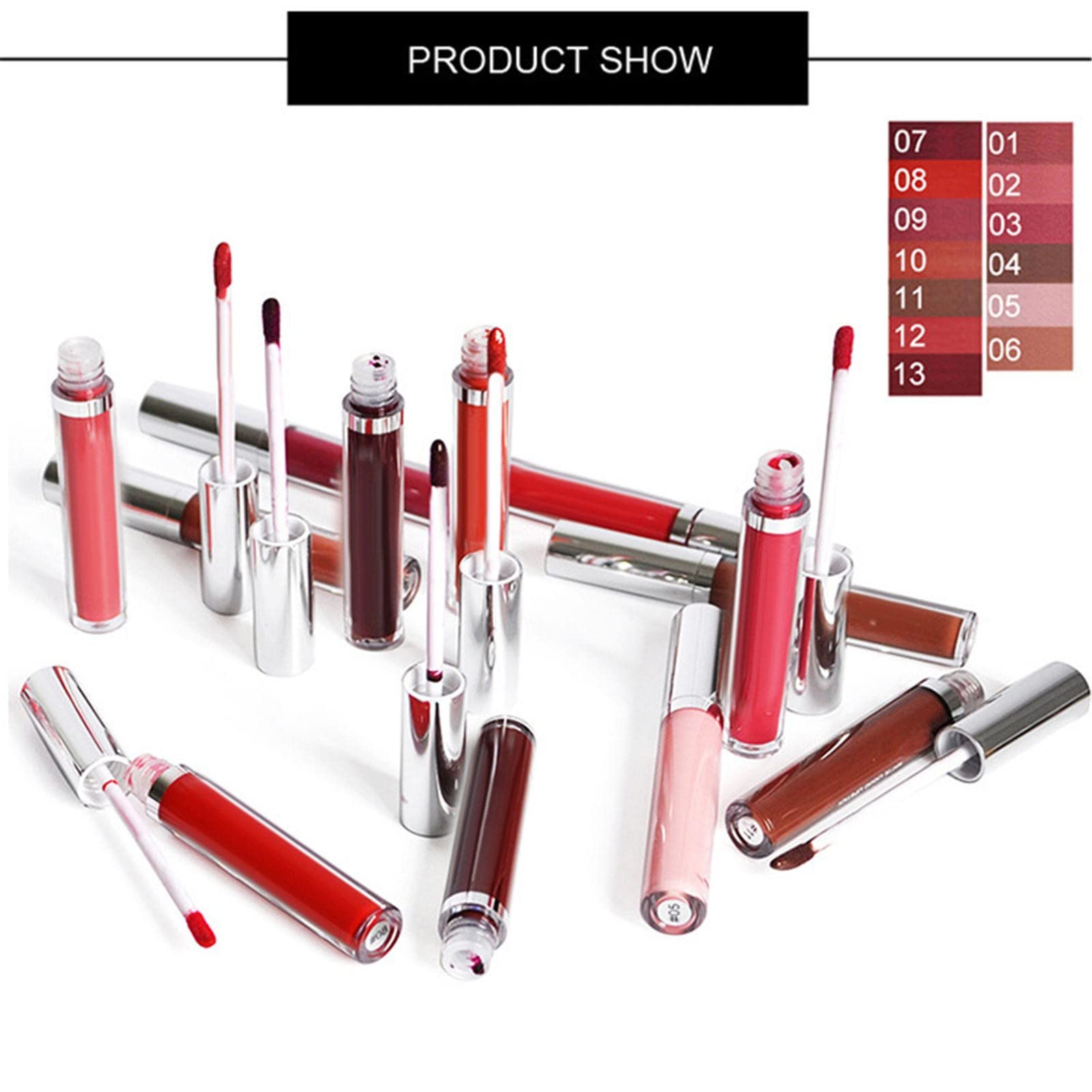 Блиск для губ Classic Long Lasting Smooth Soft Reach Color Full Lips Non Tacky Sheer Hochpigmentierter 3 мл, зелений, фото №4