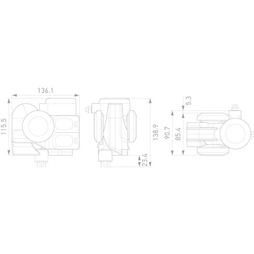 Сигнал звуковой HELLA 3PB 013 410-081, фото №2