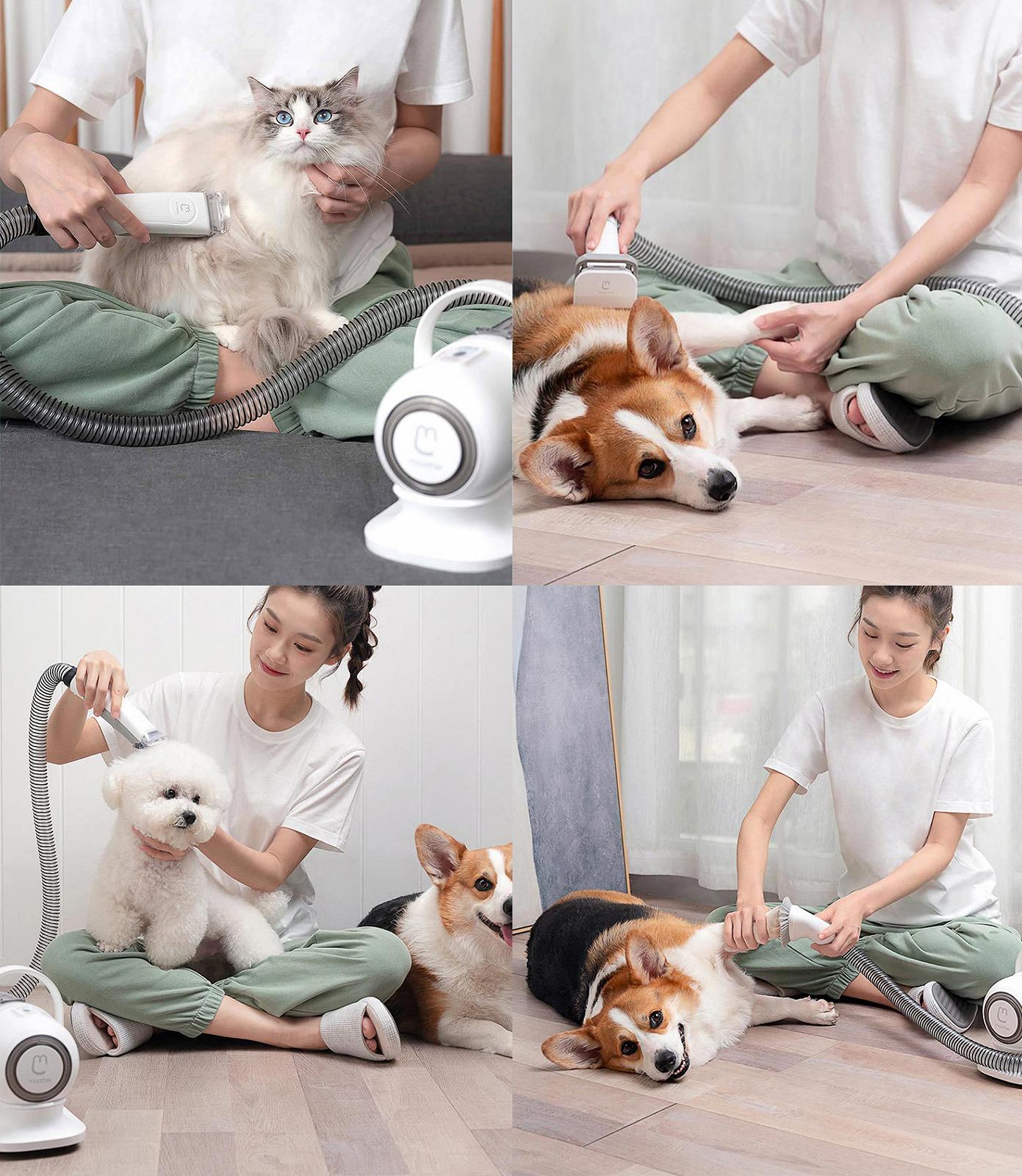 Груминг набор для ухода за шерстью питомцев Neabot P1 Pro 5 в 1, фото №8