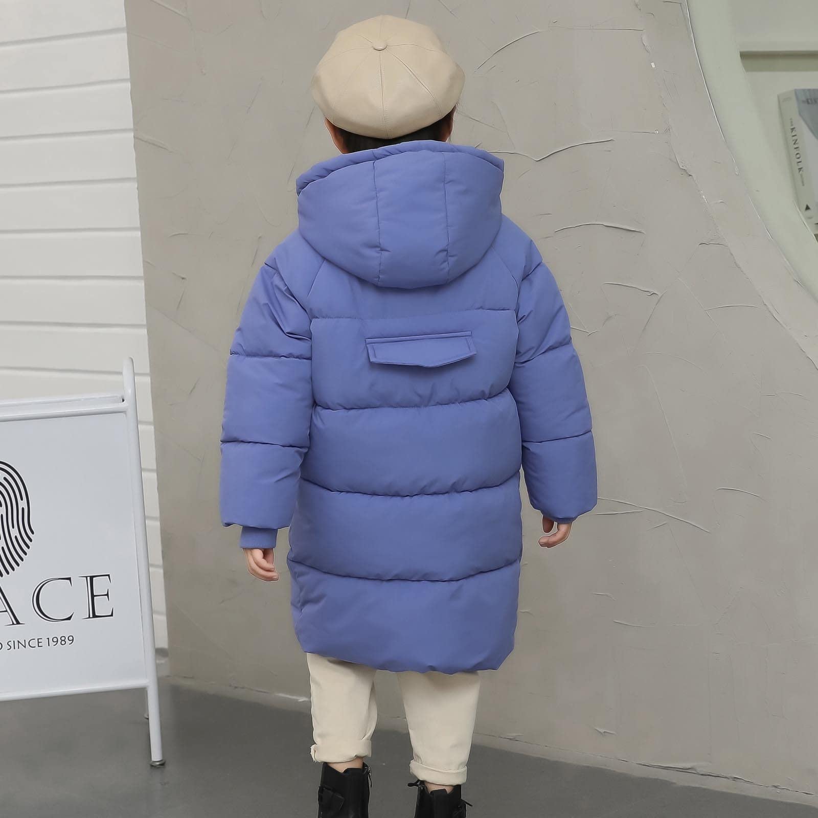 Пуховик Ybing для дівчаток, середньої довжини, тепла зимова куртка, фото №5 Пуховик Ybing для дівчаток, середньої довжини, тепла зимова куртка, фото №5