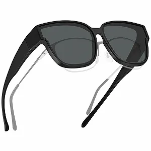 Поляризованные солнцезащитные очки поверх очков AVAWAY Женские с УФ-защитой UV 400 - Фото 1