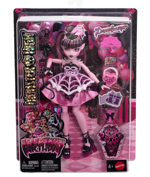 Кукла Monster High Scary Sweet Birthday Draculaura, фото №5