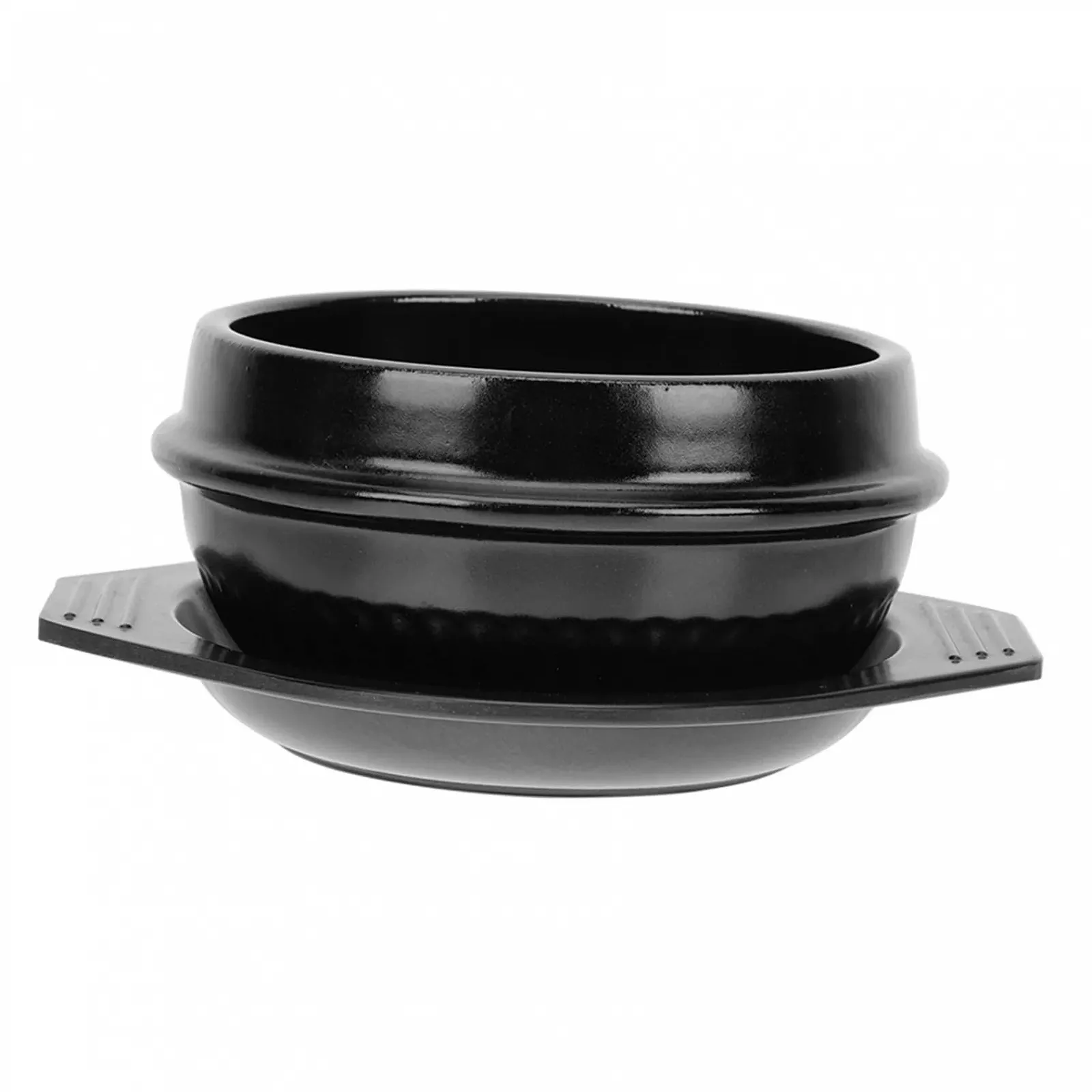 Кастрюля VANZACK керамическая термостойкая с подносом для супа и корейских блюд, фото №1 Кастрюля VANZACK керамическая термостойкая с подносом для супа и корейских блюд, фото №1