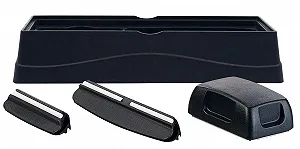 Набір водних точильних каменів Rosenstein & Söhne з 4 предметів із тримачем та направляючими кута - Фото 1