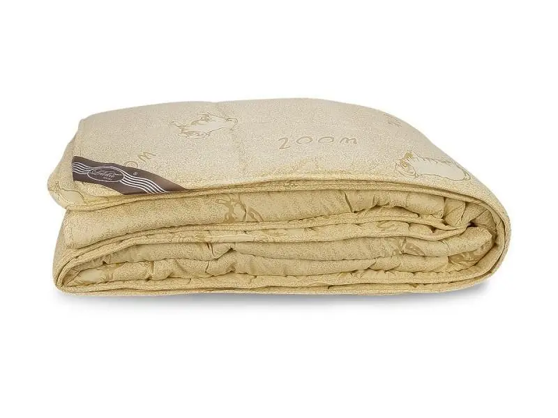 Легкое одеяло Шерсть Leleka-Textile Полуторный 140х205 Барашики, фото №2
