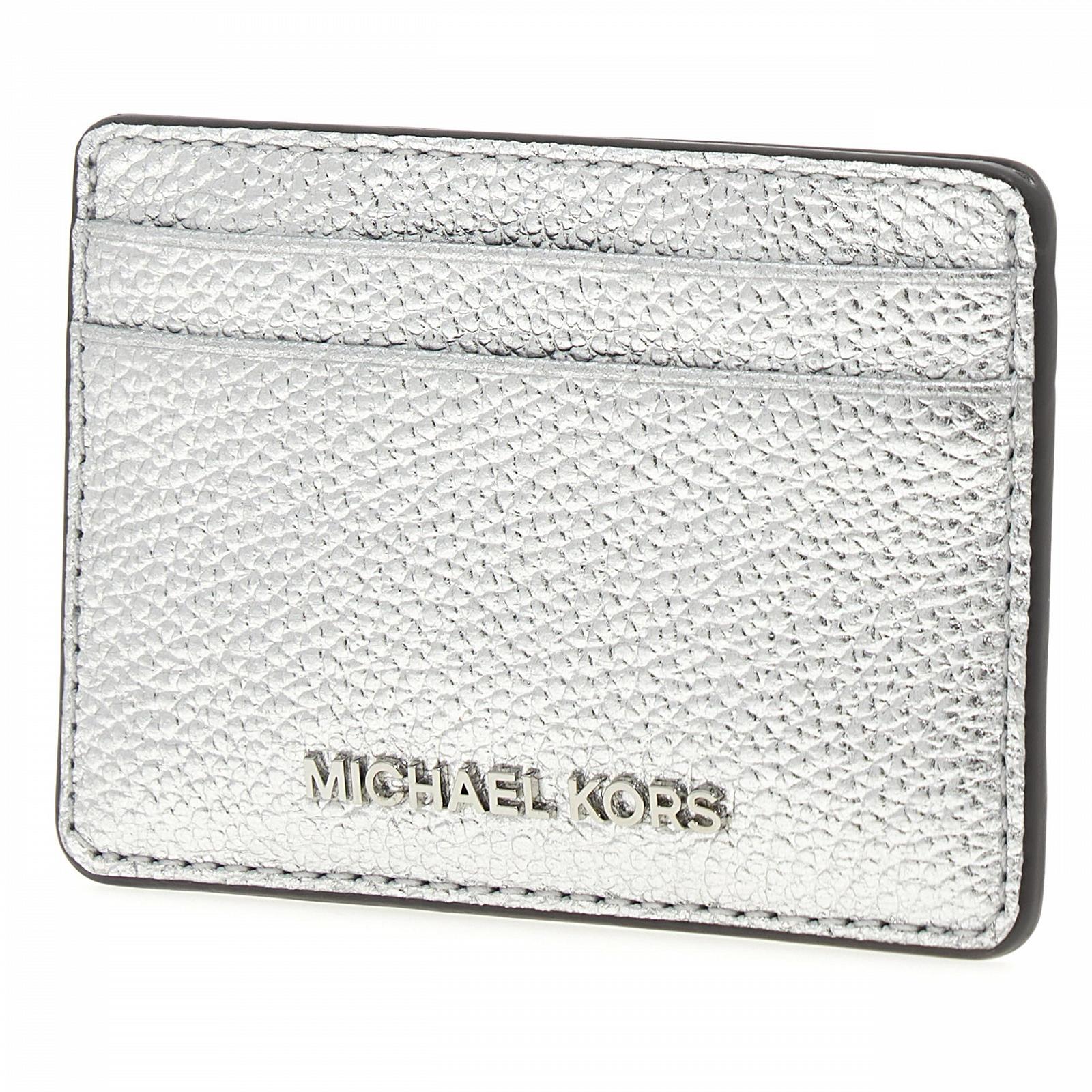 Гаманець Michael Kors Стандартний розмір срібний, фото №3