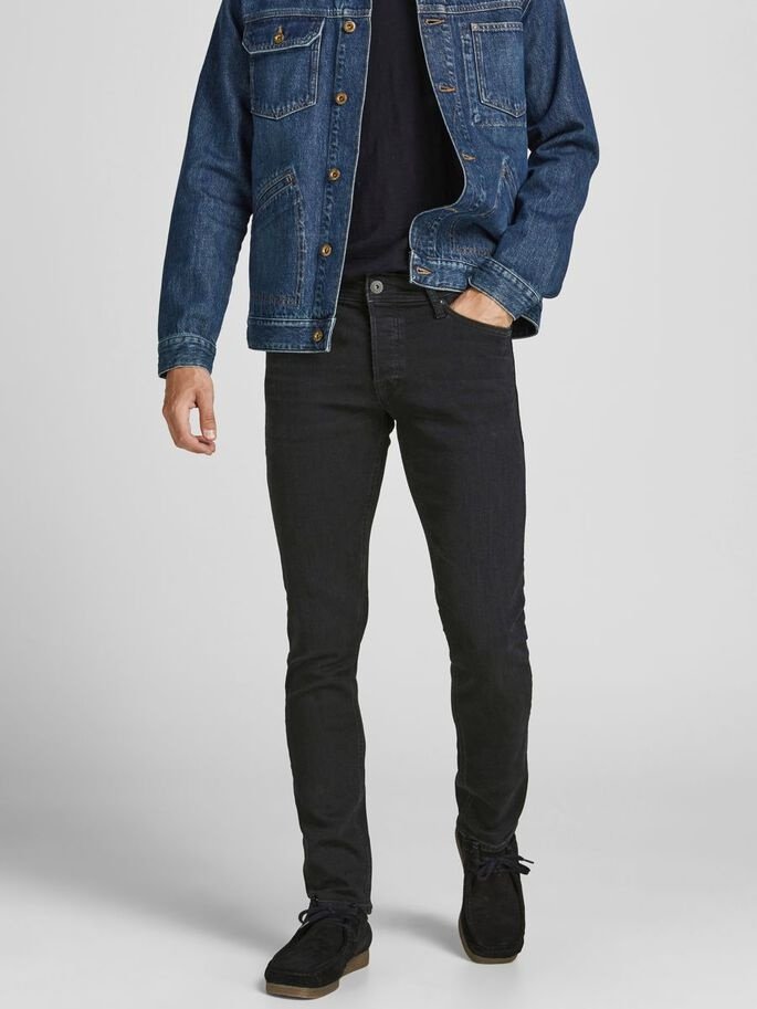 Джинсы Jack&Jones JJIGLENN JJORIGINAL AM 809 NOOS 12190854 Деним Черный XL, фото №1