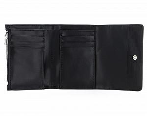 Гаманець Calvin Klein k60k611237 жіночий, чорний synthetic.ua - Фото 1
