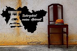 Наклейка на стіну Ruhr Area - The Pott 1050 мм x 600 мм Чорна synthetic.ua - Фото 1