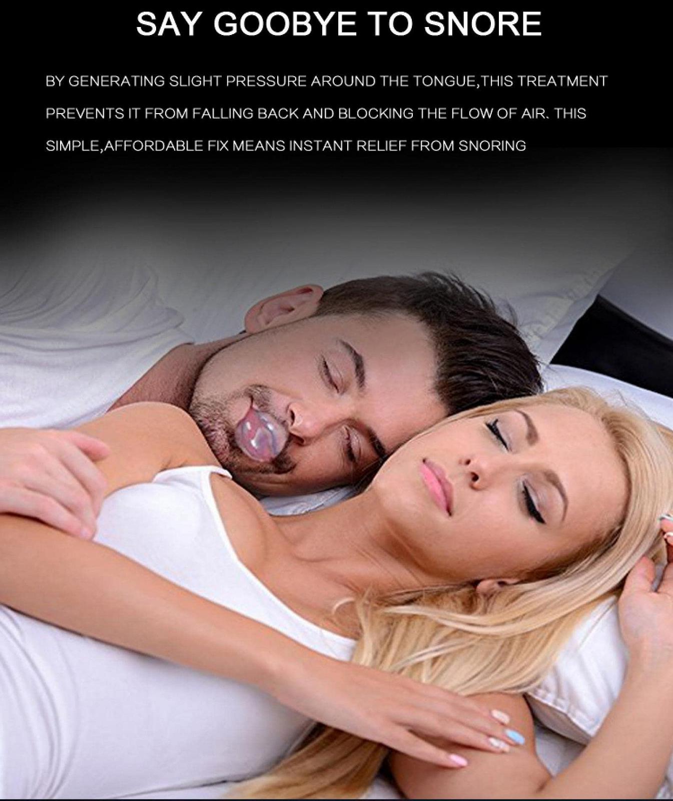 Тримач язика проти хропіння Силіконовий, фото №2