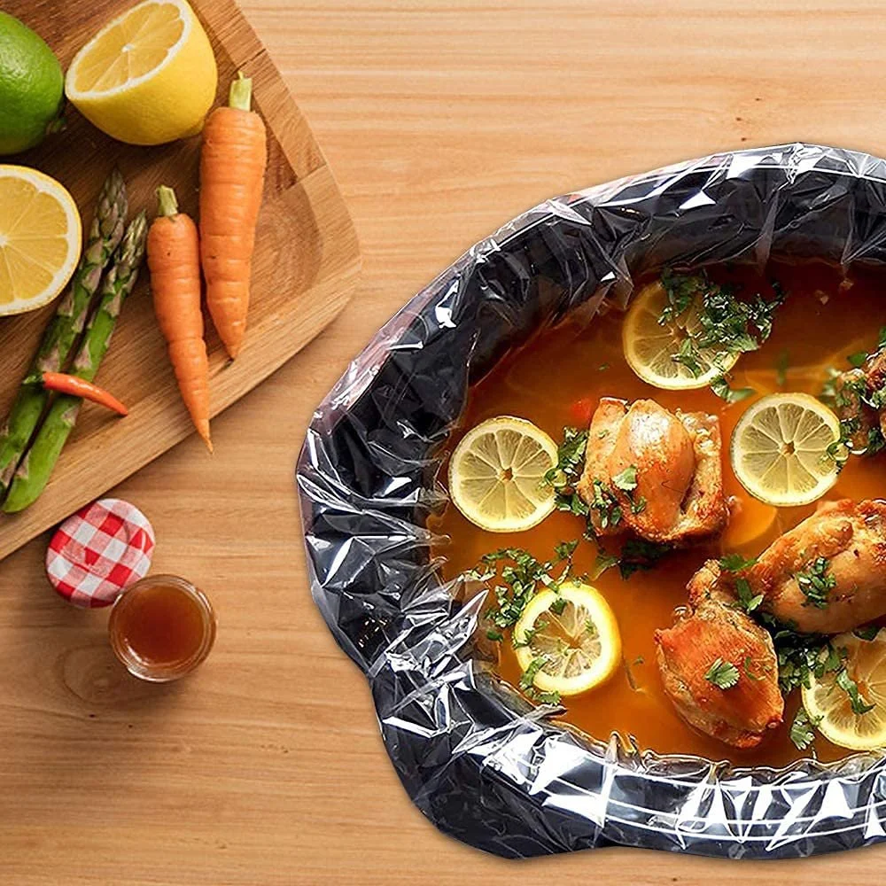 Одноразовые вкладыши и пакеты для медленной плиты Extra Large подходят для 6-л 14" x 22" BPA Free (1 уп.), фото №3