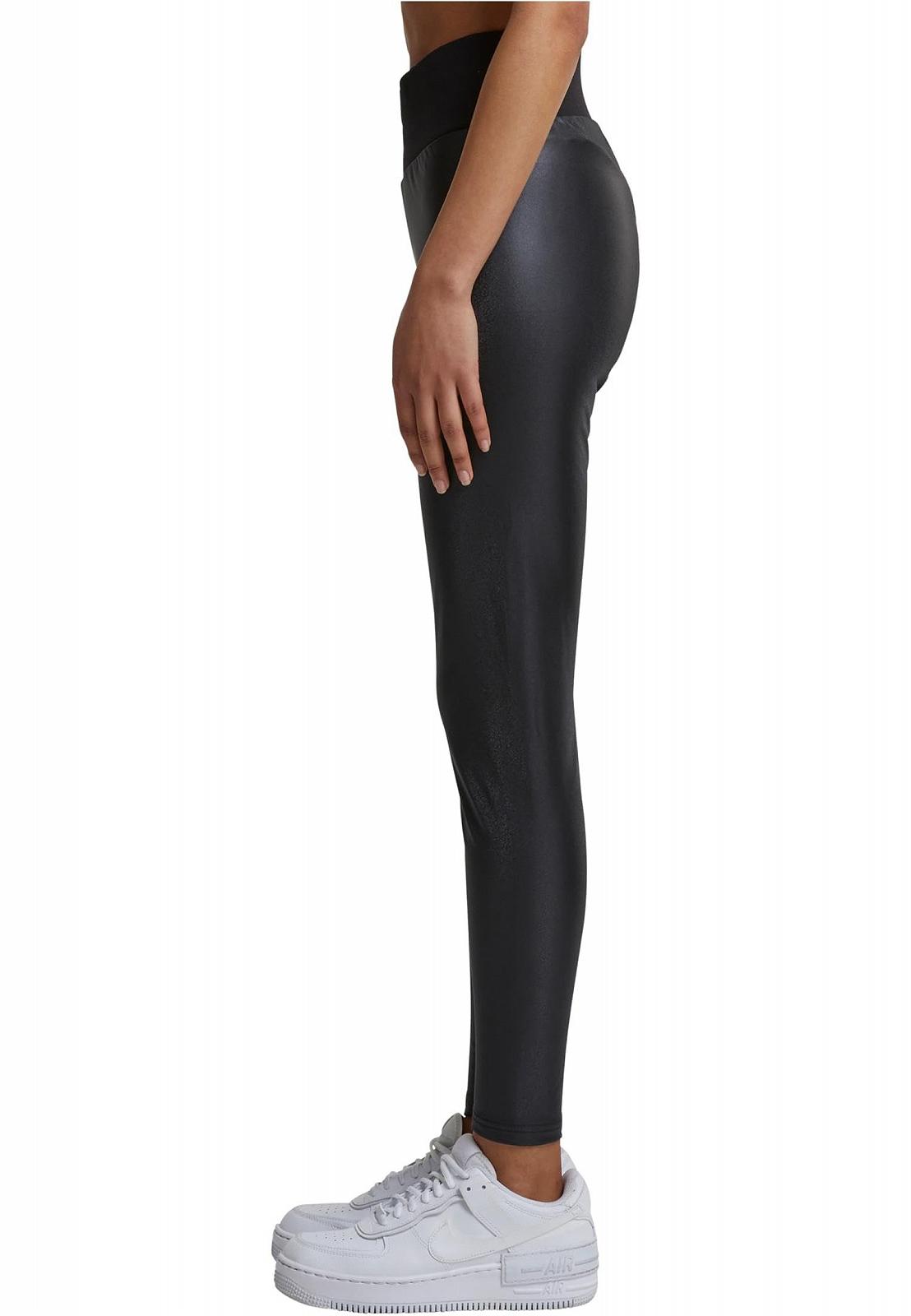Леггинсы Urban Classics Faux Leather High Waist, фото №3