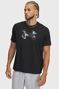 Футболка UA M TECH PRINT FILL SS  2XL - Фото 1
