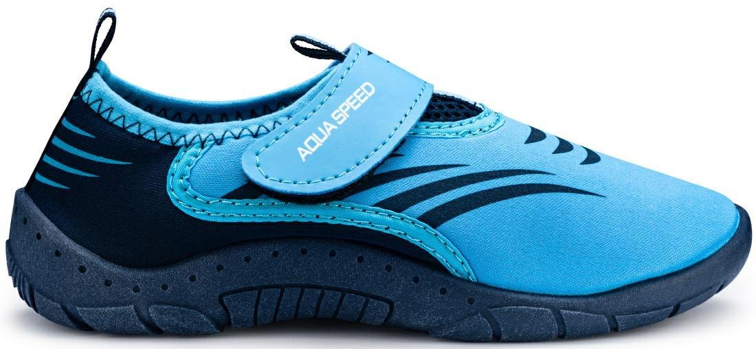 Аквашузы Aqua Speed AQUA SHOE MODEL 27E бирюзовый, черный размер 30, фото №3