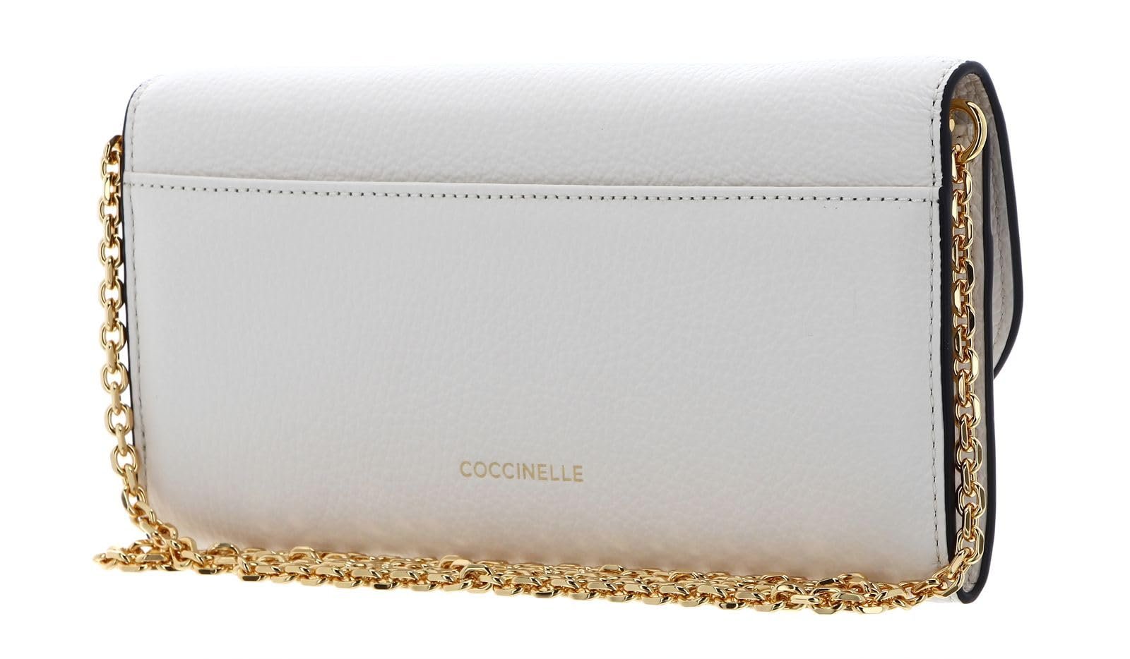 Кошелек Coccinelle Magic Mini Bag Зернистая кожа Coconut Milk, Coconut Milk, фото №4