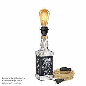 Настільна лампа ledscom.de Flako Cork E27 60 Вт Натуральний бежевий synthetic.ua - Фото 1