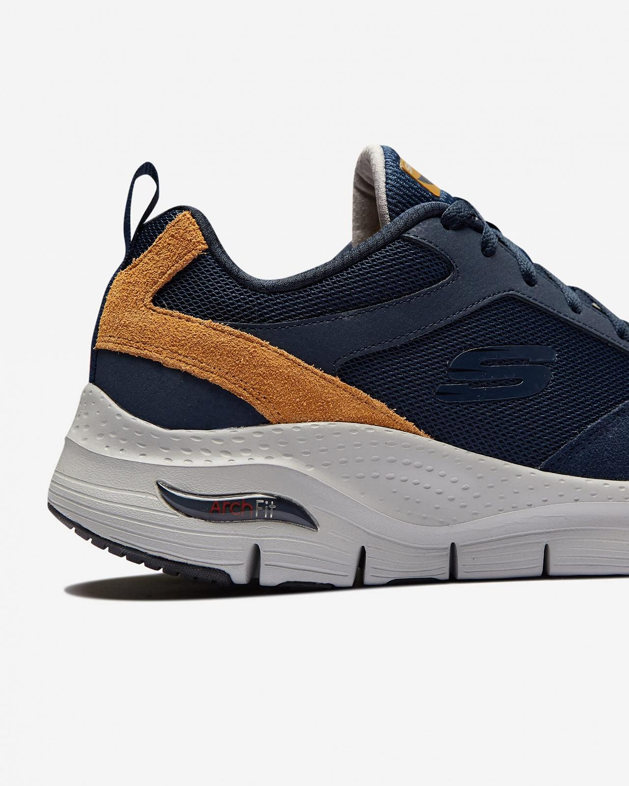 Кросівки Skechers Arch Fit Servitica Чоловічі Чорний 232101 BLK, фото №7