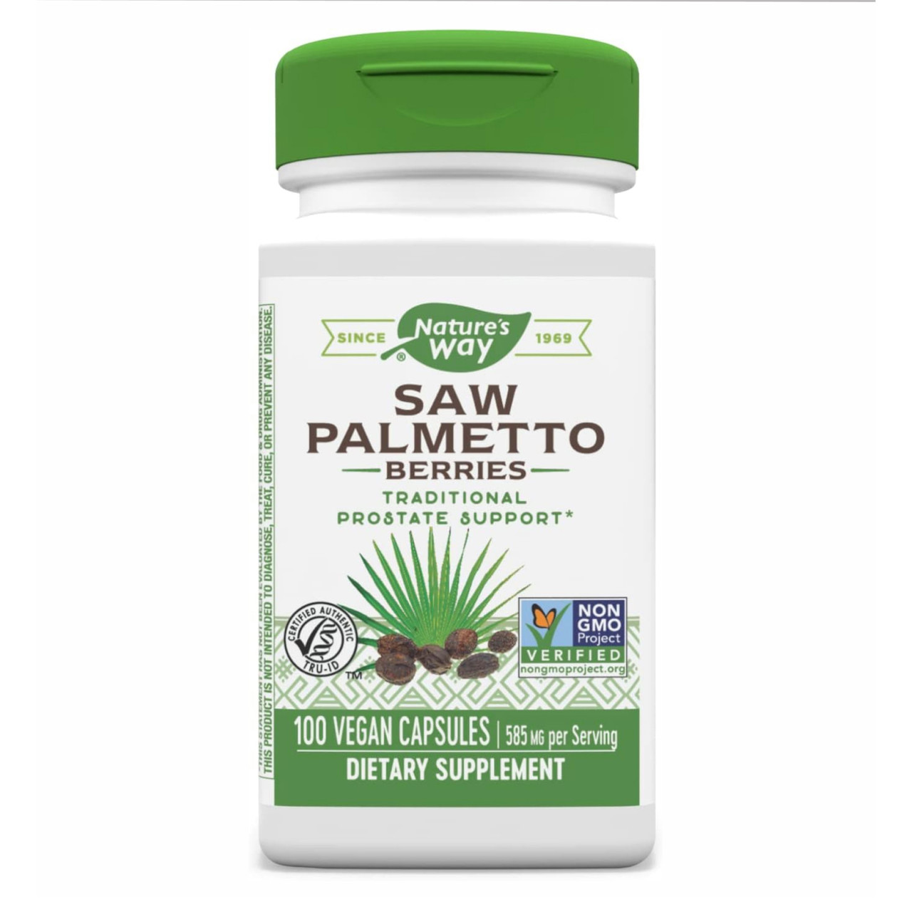 Saw Palmetto Berries 100 vcaps, фото №1