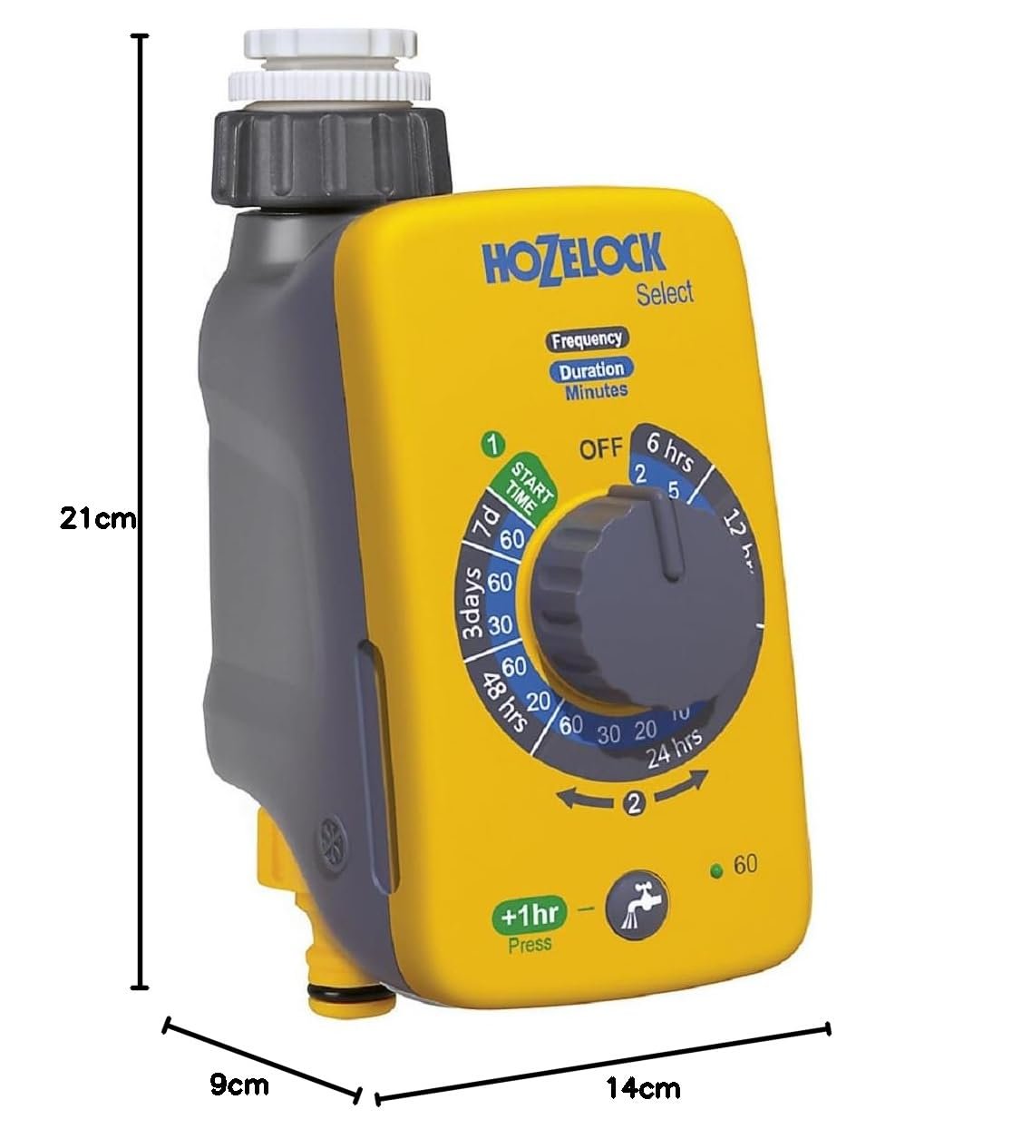 Контролер, таймер поливу Hozelock Sensor 8.4 x 13.5 x 20.5 см, фото №3