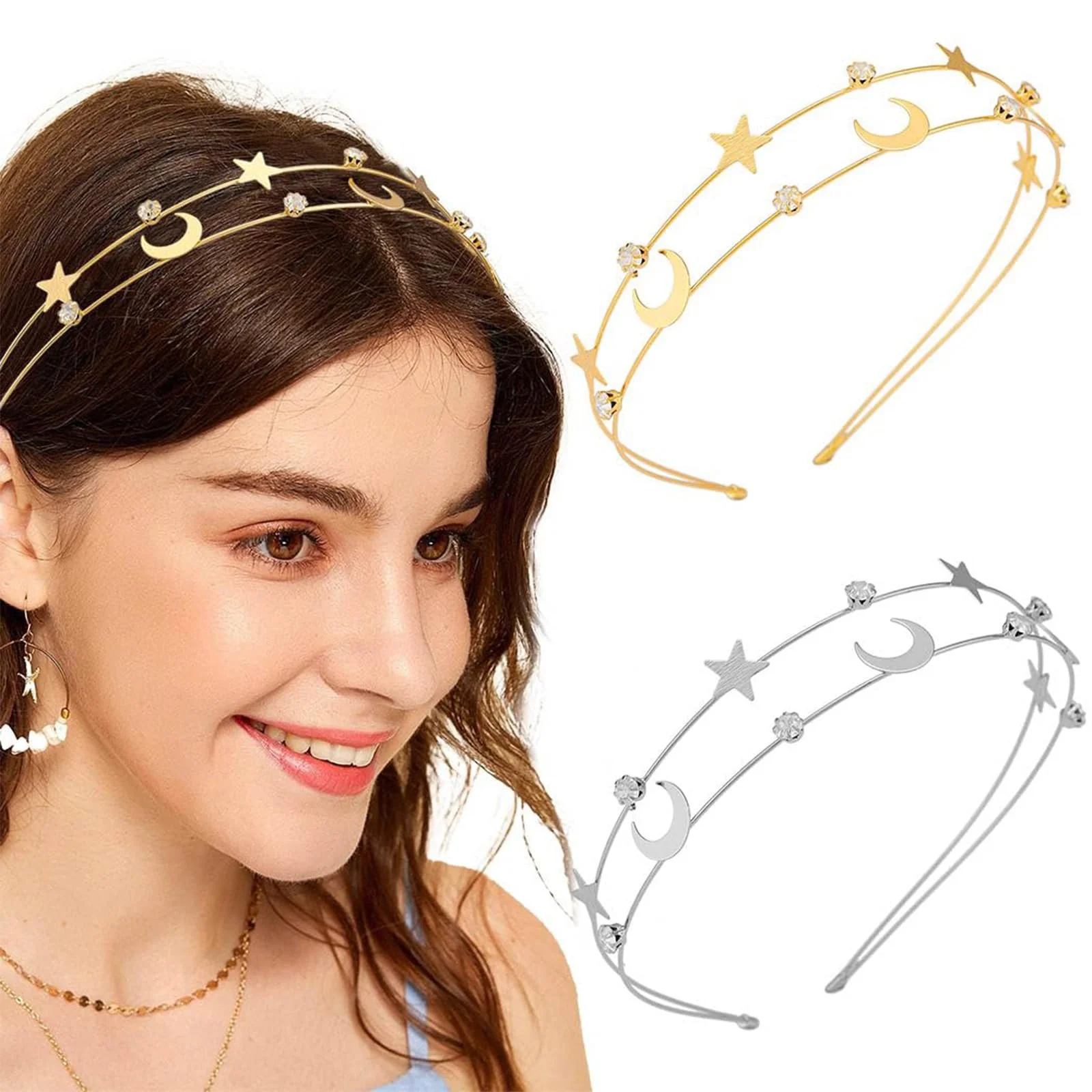 Набор из 2 обручей на голову, фото №1 Набор из 2 обручей на голову, фото №1