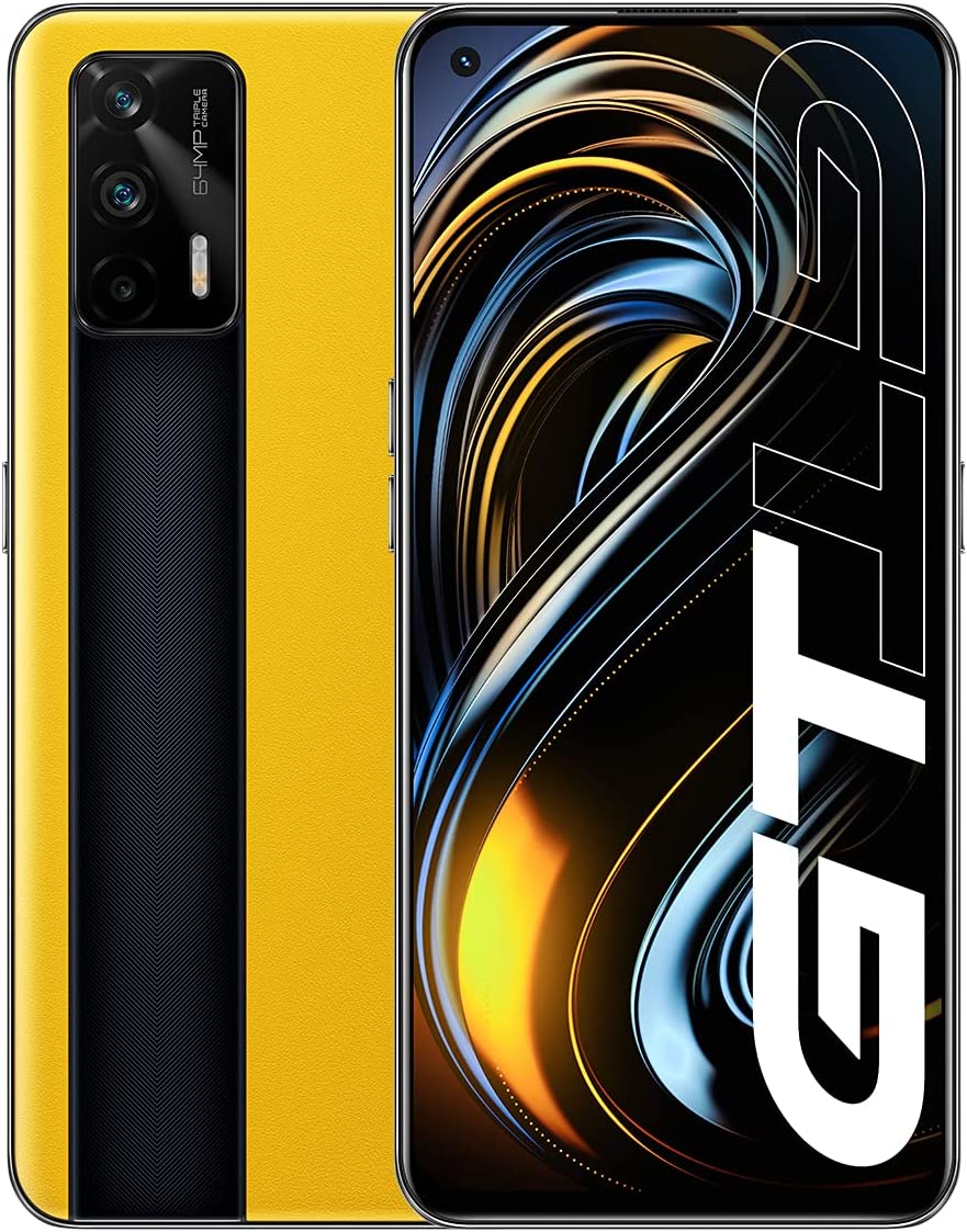 Смартфон 6.4" Realme GT 12/256Gb 5G 2-SIM NFC 64/16Мп 8 ядер Android 14 Racing Yellow, фото №1