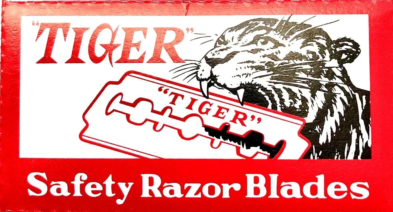 Лезвия для безопасной бритвы Tiger Carbon Steel 100 шт., фото №2