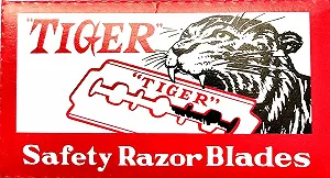 Лезвия для безопасной бритвы Tiger Carbon Steel 100 шт. synthetic.ua - Фото 1