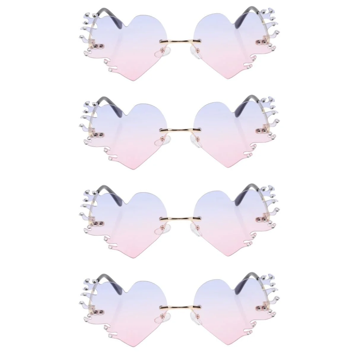 Стильні сонцезахисні окуляри Flame Без рамки, фото №1