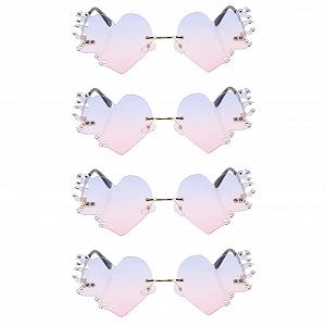 Стильные солнцезащитные очки Flame Без рамки - Фото 1